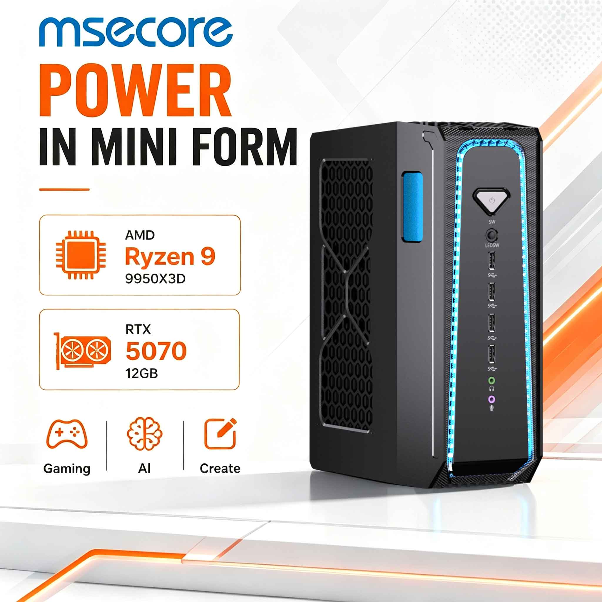 Ddr5 32Gb - MSECORE 液冷ゲーミングPC AMD Ryzen 9 9950X3D