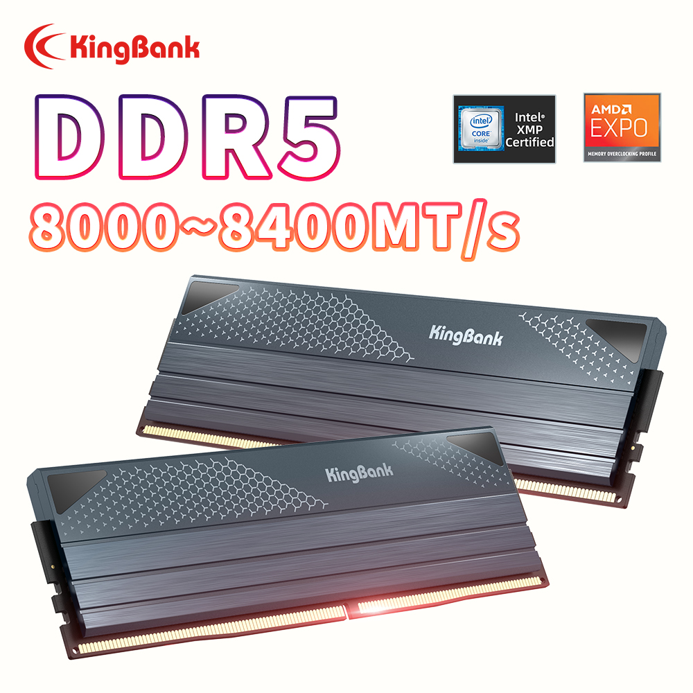 Ddr5 Kit - KingBank DDR5 KFXB メモリ 48GB(24GBx2) セット