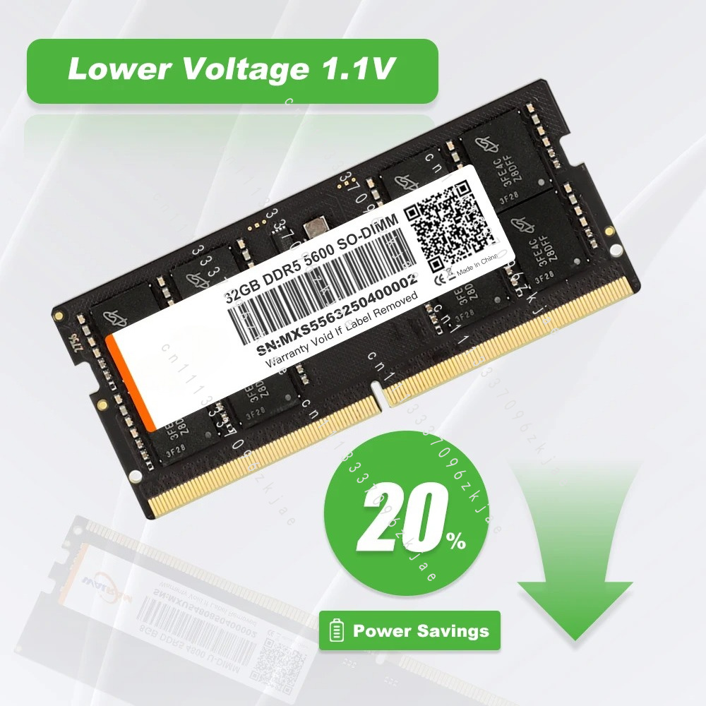 Ddr5 Ram - 高品質DDR5 RAM 8GB 16GB 32GB ゲーミングノートパソコン用