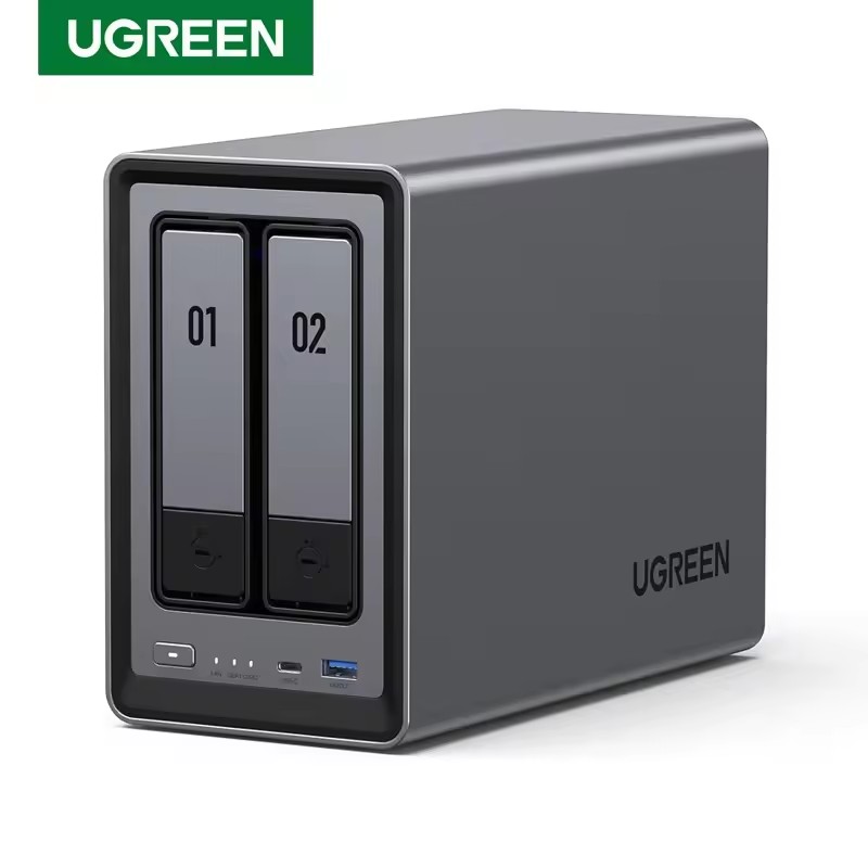 UGREEN NASync DXP2800 2ベイデスクトッ - Ddr5 8Gb のレビューと価格