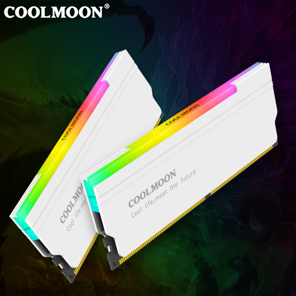 COOLMOON 5V-3PIN ARGB RAM ヒートシ - Ddr5 Ram のレビューと価格