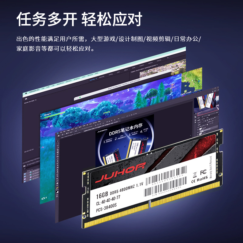 JUHOR DDR5 8GB 16GB 32GB 4800  - Ddr5 8Gb のレビューと価格