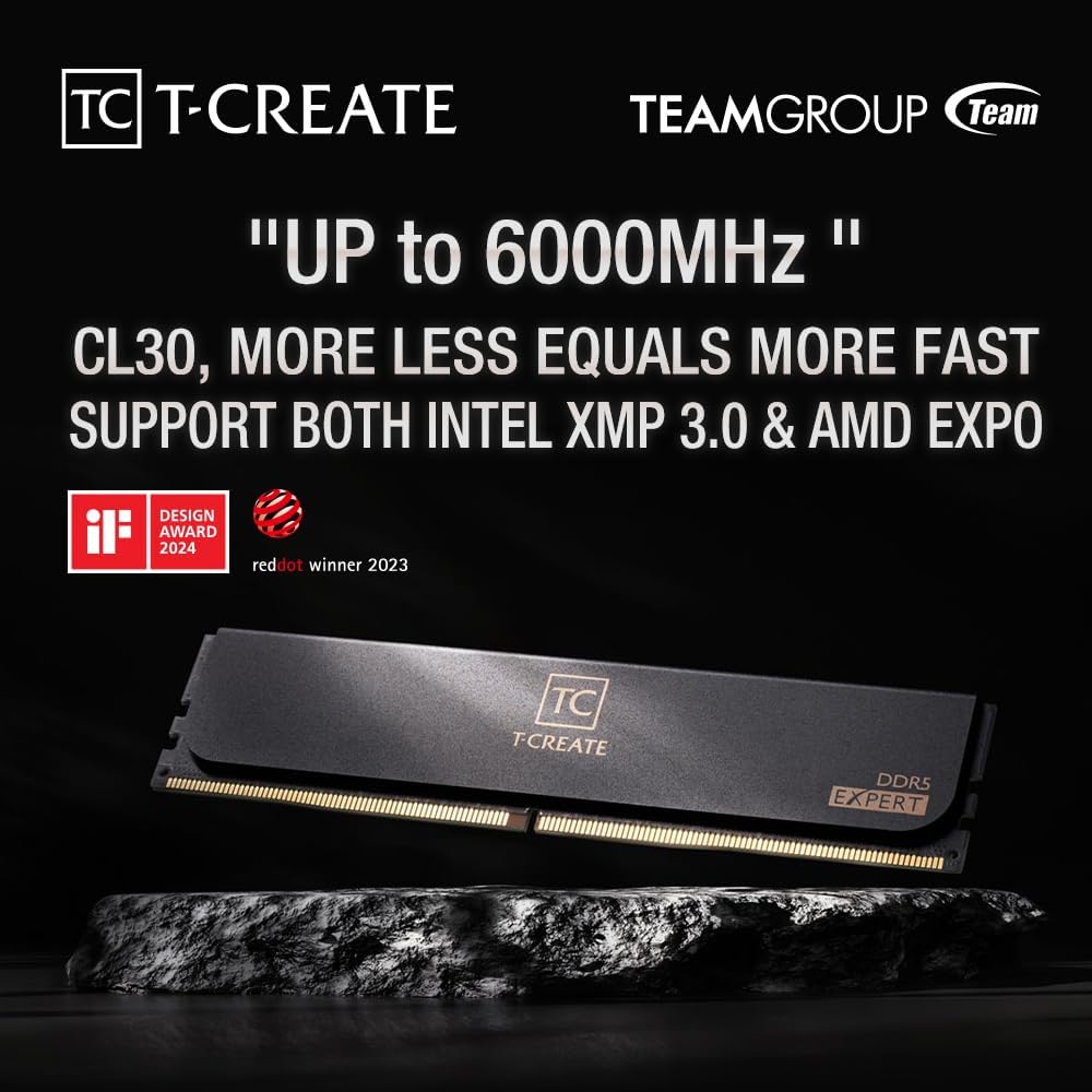 TEAMGROUP T-Create Expert CL30 - Ddr5 Ram のレビューと価格