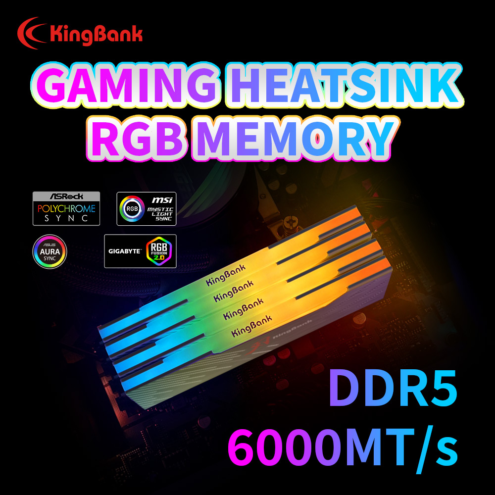 KingBank KRRB DDR5 RGB 16GB /1 - Ddr5 16Gb 6000Mhz のレビューと価格