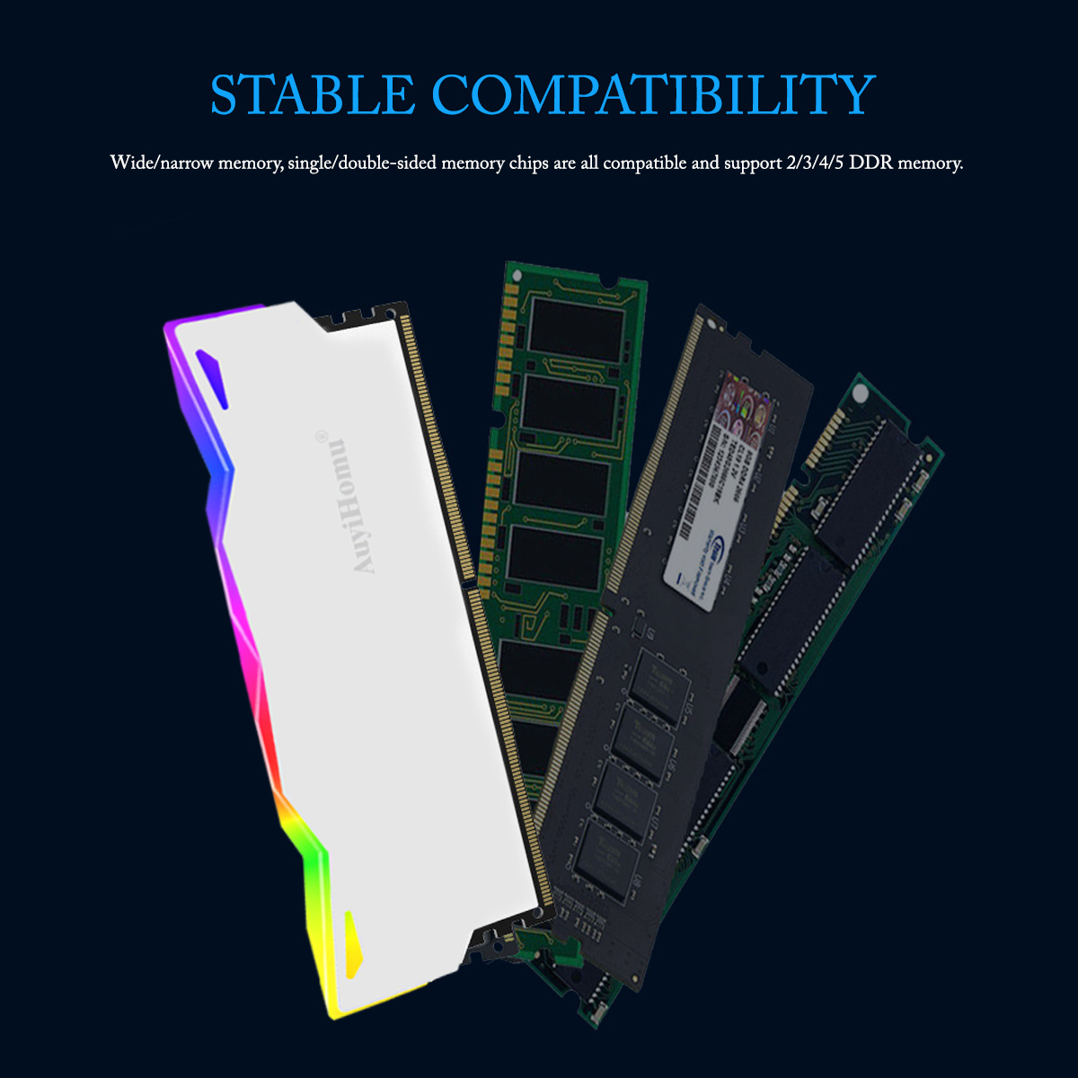 AuyiHomu RGB ヒートシンク、5V 3ピン ARG - Ddr5 Ram のレビューと価格
